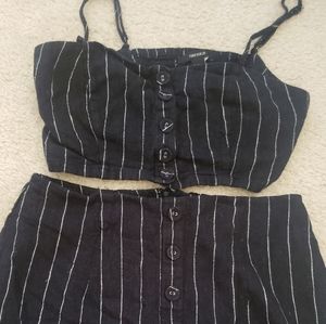 Forever21 Two Piece set Crop